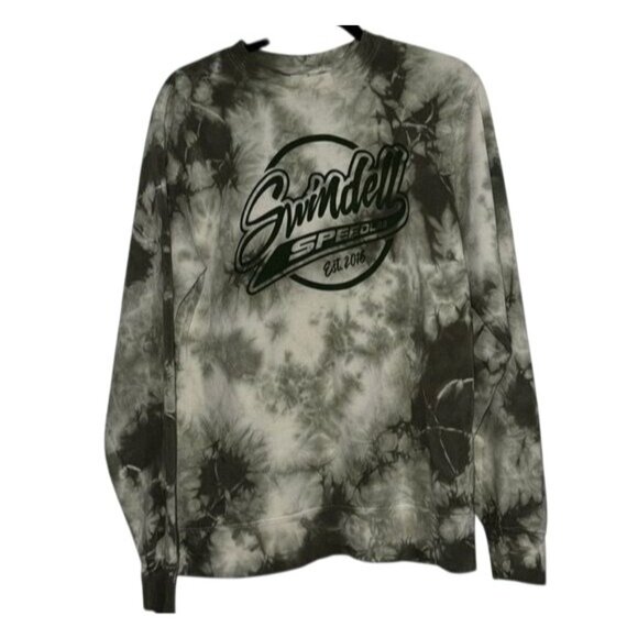 Swindell Speedlab Tie-Dye Sweatshirt S By Independent Trading Co. 100% Cotton Gr - Picture 1 of 6
